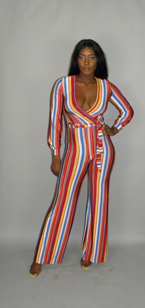 Stripes All Over Me Jumpsuit
