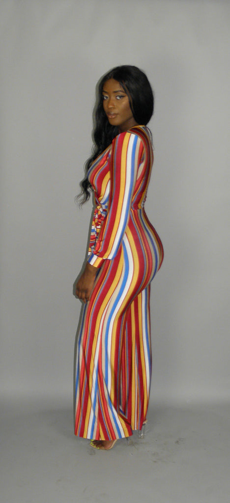 Stripes All Over Me Jumpsuit
