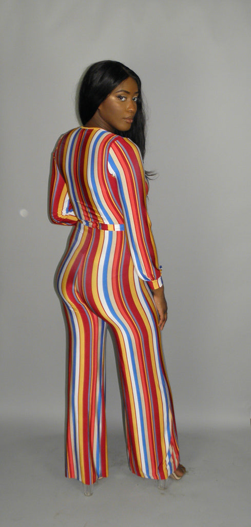Stripes All Over Me Jumpsuit