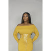 Sheer Belt with Gold Strings