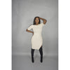 Button Me Up Beige Dress