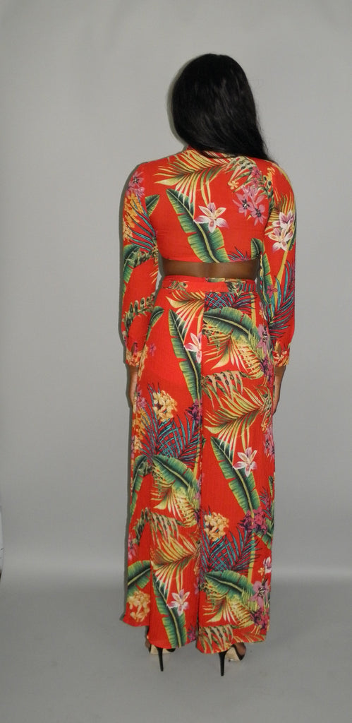 Red Floral Delight