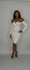 Ebony Stripe Dress