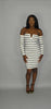 Ebony Stripe Dress