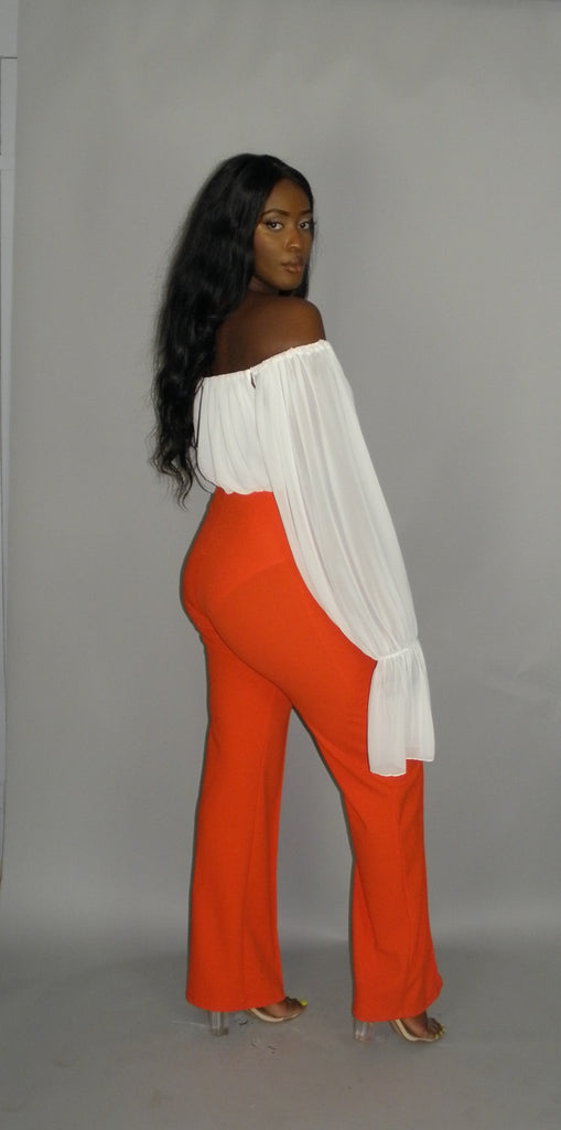 MIdi Girl white top